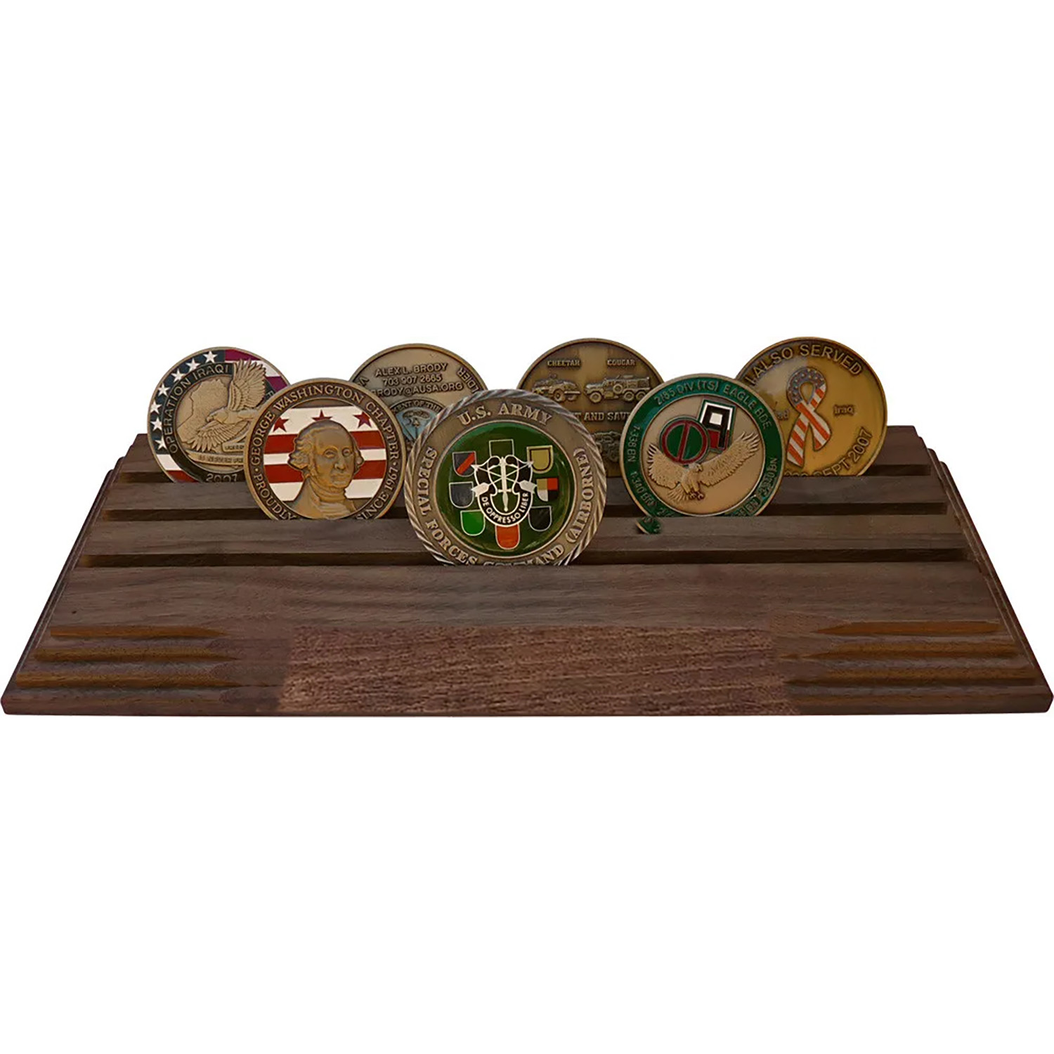 Challenge Coin 3 Row Holder  